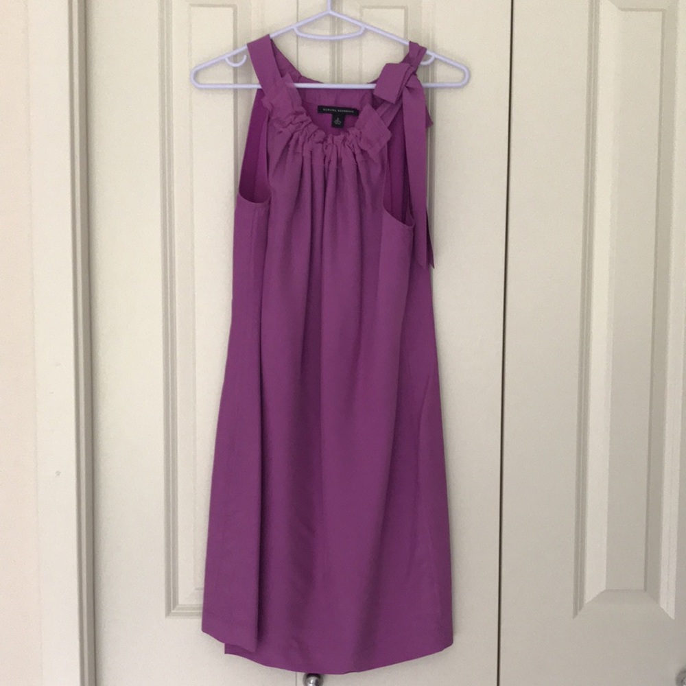 Banana Republic lilac silk dress